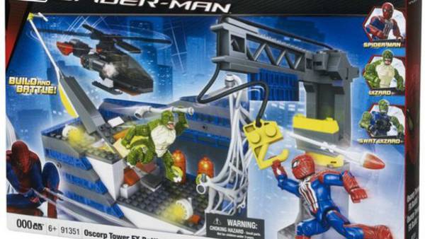 I giocattoli ufficiali di The Amazing Spider-Man rivelano una scena