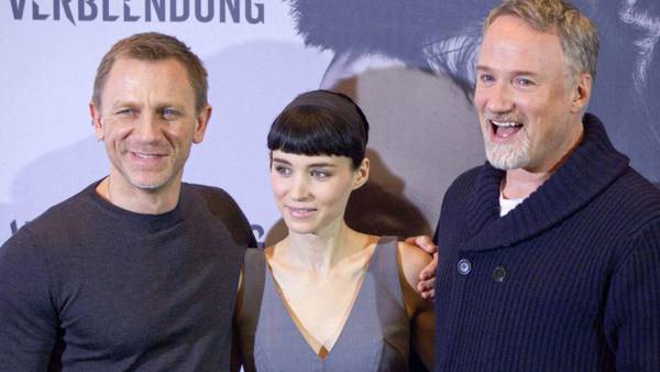 Intervista a David Fincher, Millennium uomini che odiano le donne, il regista sul red carpet con i suoi protagonisti
