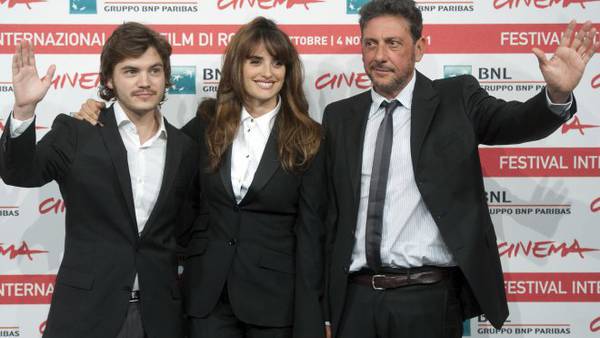 Intervista a Emile Hirsch, con Sergio Castellitto e Penélope Cruz al Festival di Roma