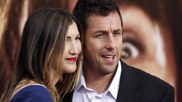 Adam Sandler Razzie Awards Jack e Jill. Sandler e la moglie Jackie