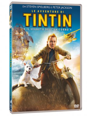 Le avventure di Tintin clip esclusiva Steven Spielberg - Il packshot del DVD