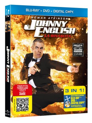 Johnny English La rinascita clip esclusiva DVD Blu-Ray - Il packshot de Blu-Ray