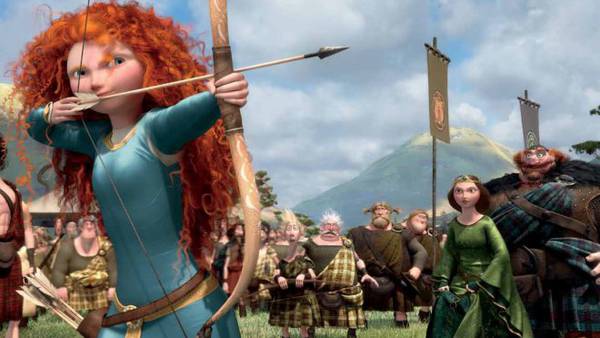 La luna pixar corto Brave enrico casarosa intervista. Un'immagine di Ribelle - The Brave
