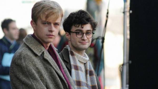 Daniel Radcliffe Allen Ginsberg Kill your Darlings - Radcliffe sul set con Dane DeHaan