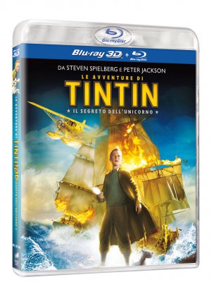 Le avventure di Tintin Il segreto dell'unicorno Steven Spielberg DVD Blu ray
