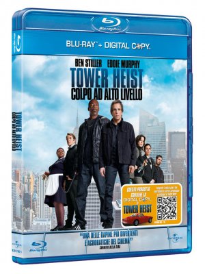 Tower Heist clip esclusiva Blu-Ray Brian Grazer Ben Stiller - Il packshot del Blu-Ray