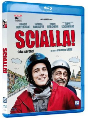 Scialla clip esclusiva DVD Blu-Ray Francesco Bruni Bentivoglio Marchioni - Il packshot del Blu-Ray
