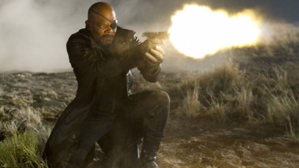 The Avengers Marvel Kevin Feige intervista Iron Man 3. Samuel L. Jackson è Nick Fury