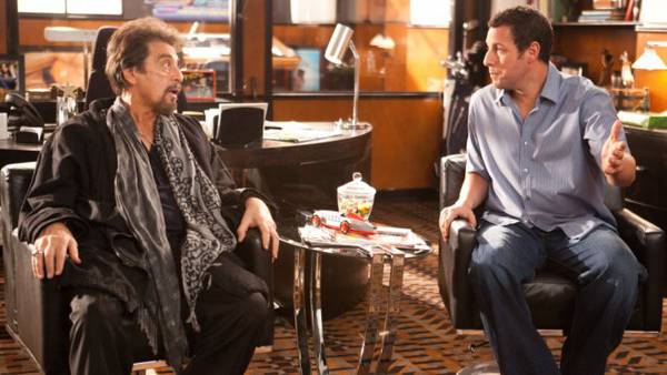 Jack e Jill Adam Sandler Al Pacino Razzie Awards - Sandler con Al Pacino