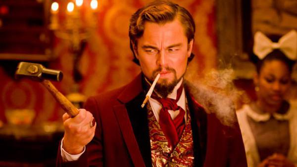 Django Unchained Leonardo DiCaprio Tarantino Christoph Waltz Jamie Foxx - Leonardo DiCaprio