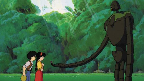 Il castello nel cielo recensione Miyazaki Laputa - Una scena