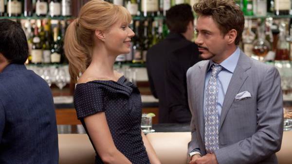 Iron Man 3 Cina Robert Downey Jr. Gwyneth Paltrow - Downey Jr. e Gwyneth Paltrow in Iron Man 2