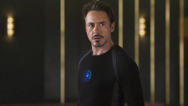 Iron Man 3 Ben Kingsley Robert Downey Jr Marvel. Un'immagine di Downey in The Avengers