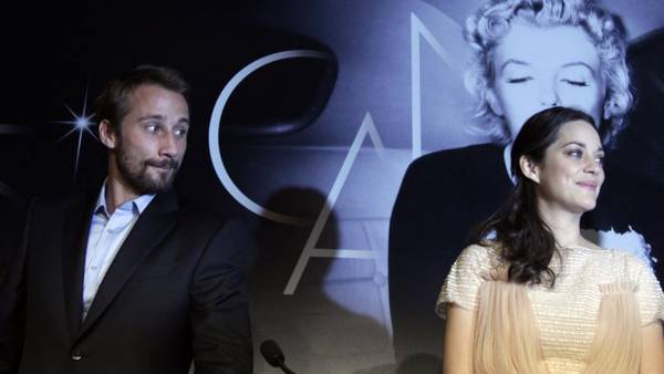 De Rouille et d’Os Audiard Cotillard Festival di Cannes 2012 - Schoenaerts e Cotillard