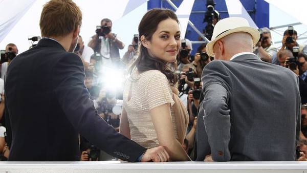 De Rouille et d’Os Audiard Cotillard Festival di Cannes 2012 - Schoenaerts, Cotillard e Audiard al photocall