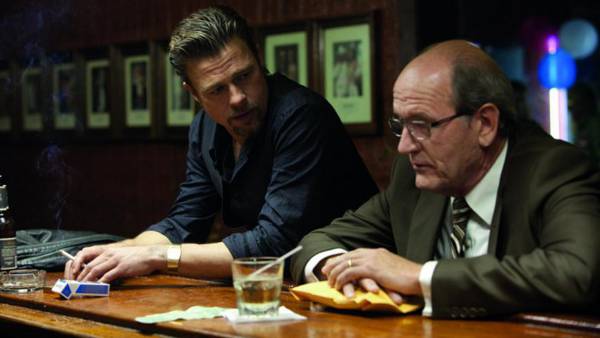 Killing Them Softly recensione Brad Pitt Andrew Dominik Cannes 2012 - Pitt e Richard Jenkins