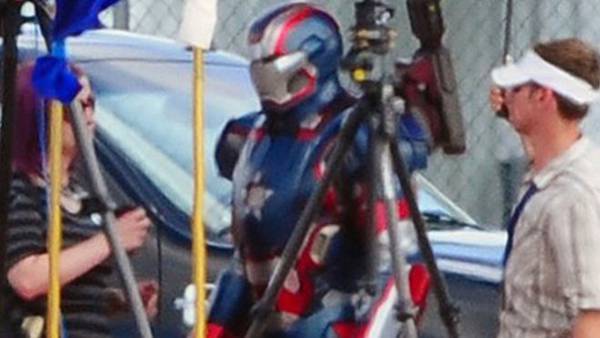 Iron Man 3 Iron Patriot foto James Badge Dale Downey Marvel - Iron Patriot