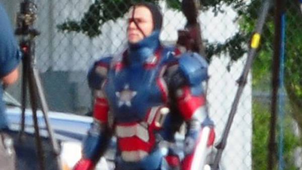 Iron Man 3 Iron Patriot foto James Badge Dale Downey Marvel - James Badge Dale