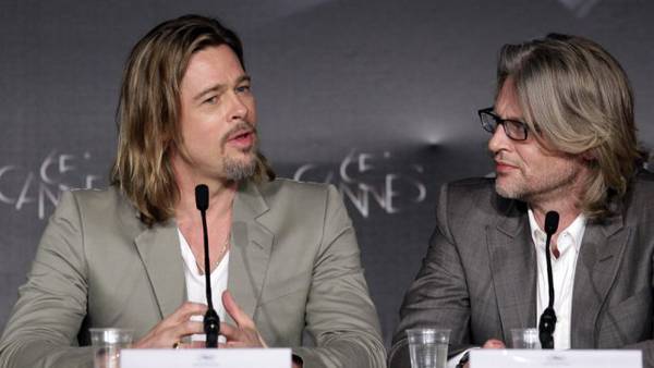 Killing Them Softly Brad Pitt Andrew Dominik intervista Cannes 2012 - Pitt e Dominik in conferenza