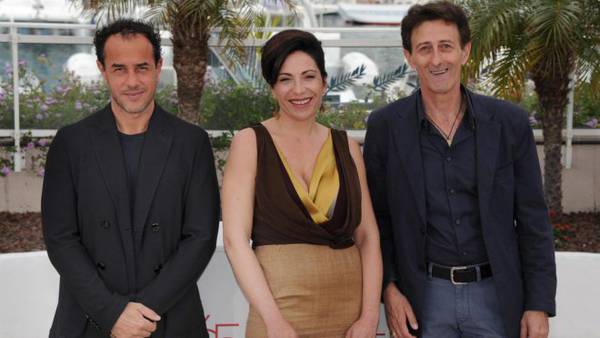 Matteo Garrone intervista Reality Festival di Cannes 2012 - Garrone con Loredana Simioli e Nando Paone