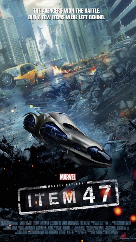 Item 47  dvd The Avengers spinoff marvel lizzy caplan comic con 2012
