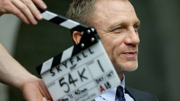 Skyfall 007 Sam Mendes Daniel Craig Dench Bardem Fiennes - Daniel Craig sul set