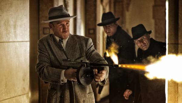 Gangster Squad Gosling Penn Brolin Ruben Fleischer Emma Stone - Sean Penn spara!