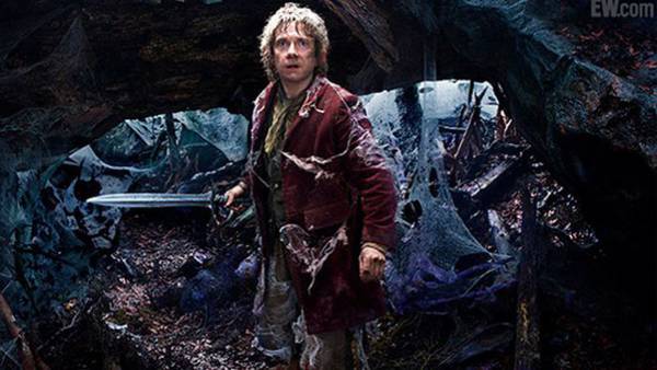 Hobbit un viaggio inaspettato foto Freeman McKellen Jackson - Martin Freeman