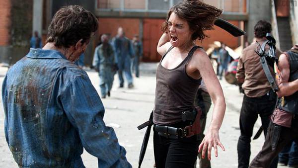 Walking Dead foto prigione stagione 3 Andrew Lincoln - Una scena dalla terza stagione