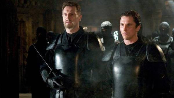 Batman Begins recensione Christopher Nolan Christian Bale Neeson - Bale e Neeson
