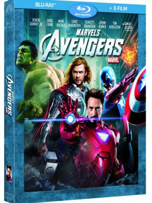 The Avengers DVD Blu-Ray Vendicatori Marvel Downey - Il packshot del Blu-Ray