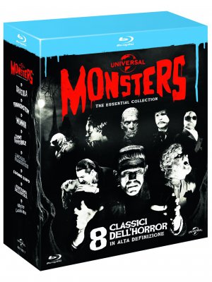 Universal Monsters Blu-Ray Dracula Bela Lugosi Frankenstein Boris Karloff - Il confanetto Blu-Ray