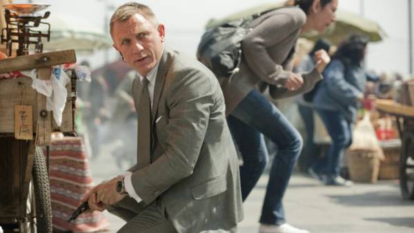 Skyfall 007 Daniel Craig intervista Sam Mendes Ian Fleming - Una scena del film
