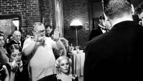 C'era una volta in America director's cut Sergio Leone presentazione Roma - Leone sul set