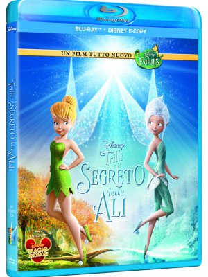 Trilli e il segreto delle ali DVD Blu-Ray Disney - Il packshot del Blu-Ray