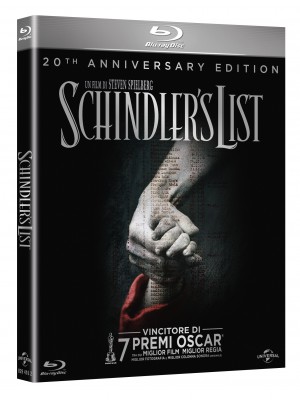 Schindler List blu ray Steven Spielberg