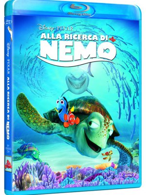Alla ricerca di Nemo Blu-Ray 3D recensione Pixar - Il packshot del Blu-Ray