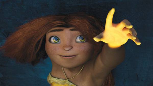I Croods recensione Nicolas Cage Emma Stone - Eep, voce originale di Emma Stone