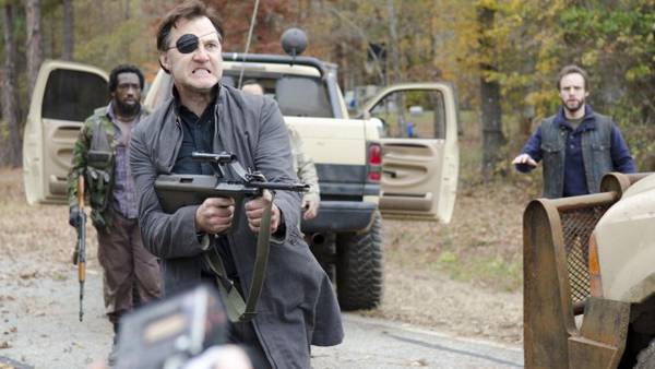 The Walking Dead stagione 3 Finale governatore zombie