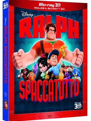 Ralph Spaccatutto DVD Blu-Ray Disney - Il packshot del Blu-Ray 3D
