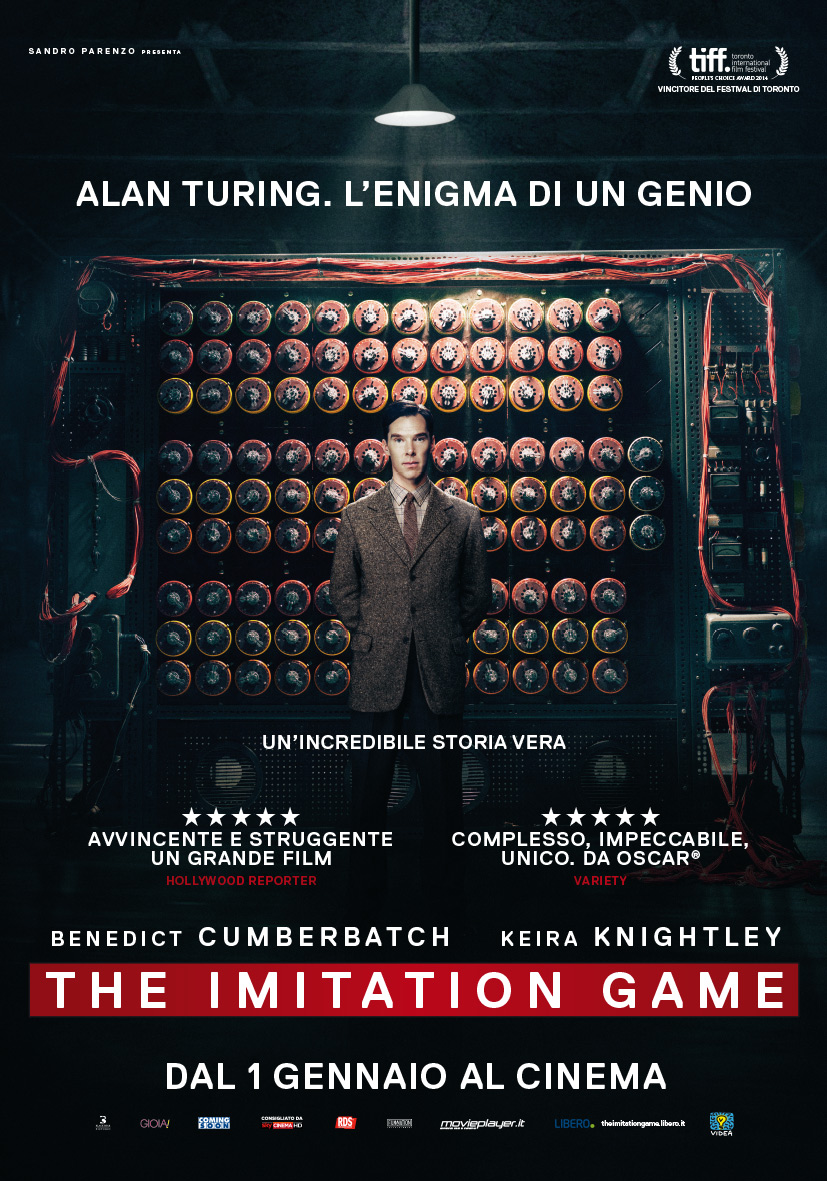 The Imitation Game due poster in esclusiva Film.it