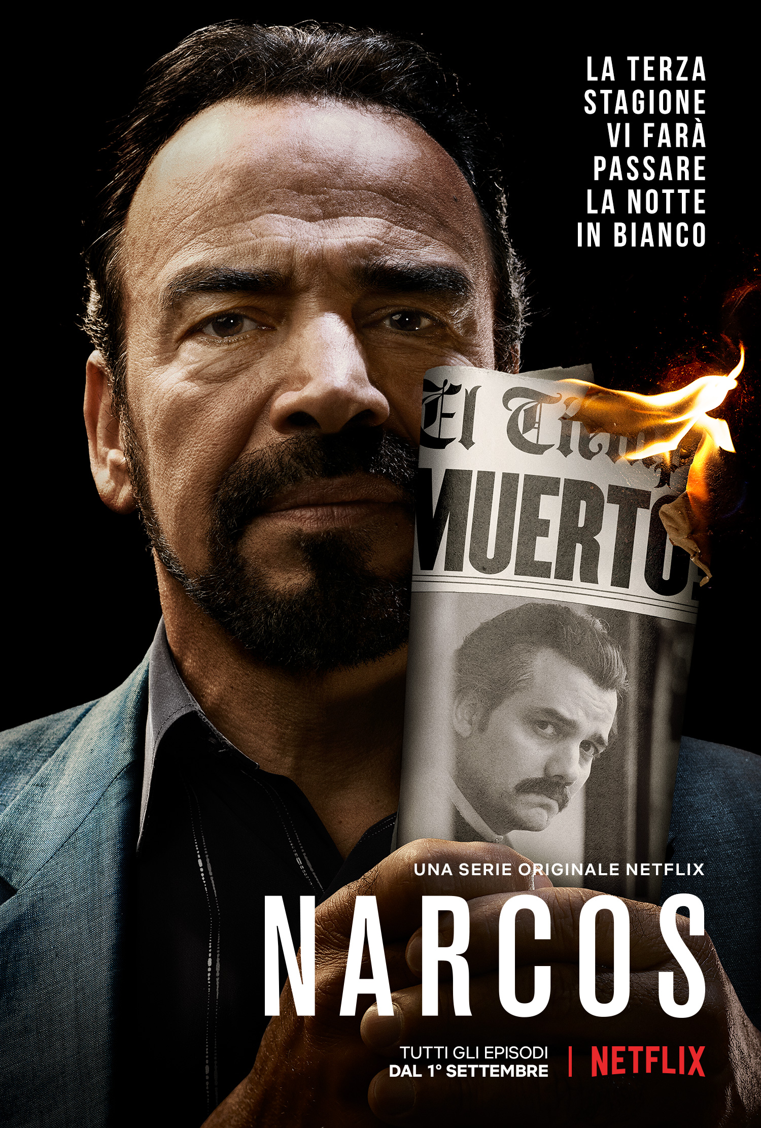 Narcos Netflix svela il trailer della stagione 3 e le locandine