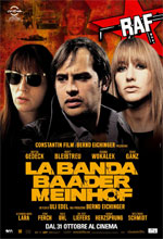 La banda Baader Meinhof - Locandina