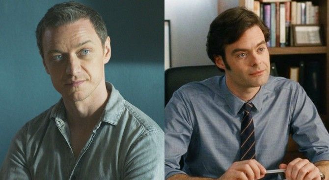 James McAvoy e Bill Hader