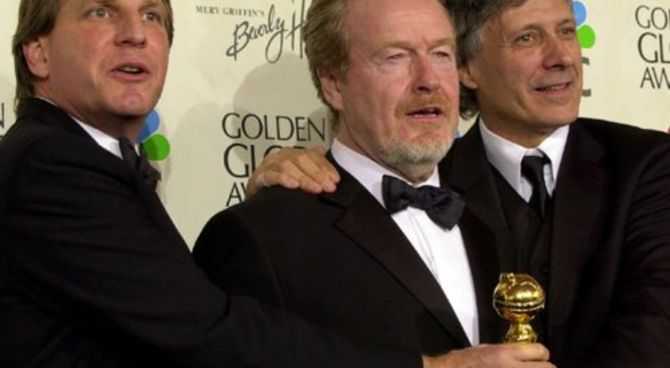Ridley Scott - Golden Globe 2001