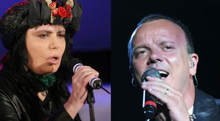 Gigi D'Alessio e Loredana Bertè