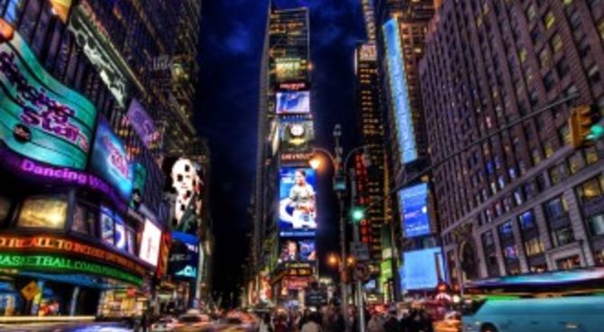 New York un set a cielo aperto