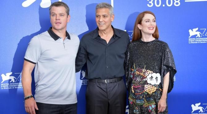 Matt Damon, George Clooney, Julianne Moore