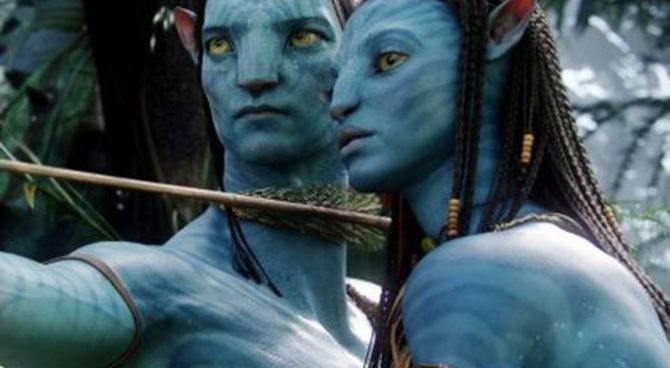 Avatar - Sam Worthington e Zoe Saldana