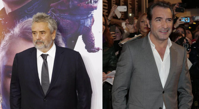 Luc Besson e Jean Dujardin